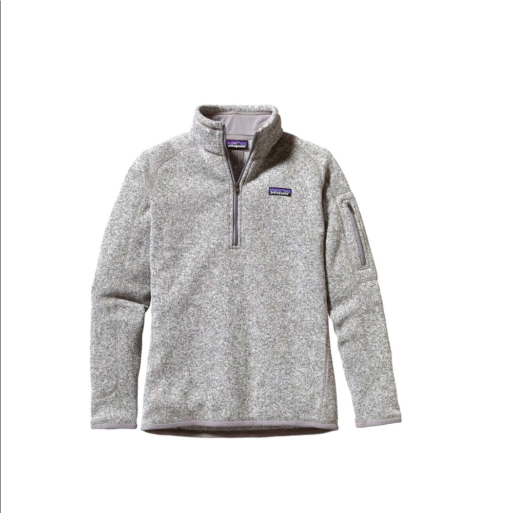 Patagonia quarter zip grey pullover